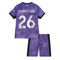 Liverpool Andrew Robertson #26 Tredje trøje Børn 2023-24 Kortærmet (+ Korte bukser)